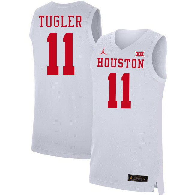 Joseph Tugler College Jersey,Houston Cougars #11 Joseph Tugler Basketball Jersey Youth-White